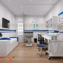 Không gian thiết kế phòng khám sản khoa bác sĩ Bùi Thị Am hiện đại, chuẩn y khoa